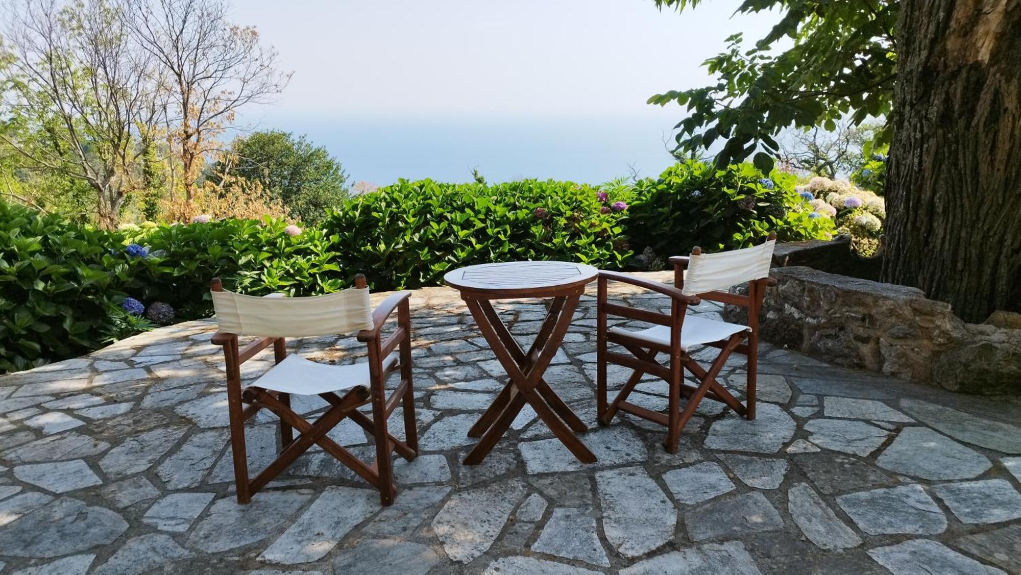 White Stone House With Great Sea View Βίλα Τσαγκαράδα Εξωτερικό φωτογραφία